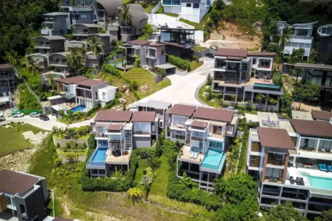 Chalet de 3 dormitorios en Chaweng Beach, Ko Samui, Tailandia № 107146
