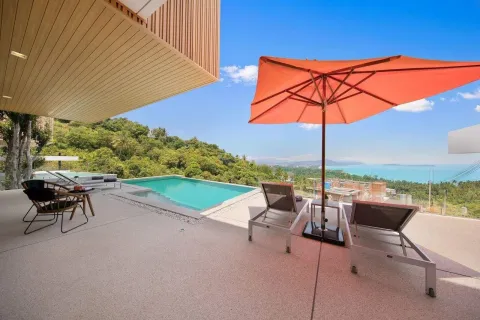 Villa auf Chaweng Beach, Ko Samui, Thailand 3 Schlafzimmer № 107146 - Foto 9