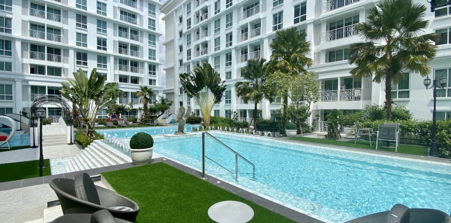 Apartamento de 1 dormitorio en Jomtien Beach, Pattaya, Tailandia № 106684