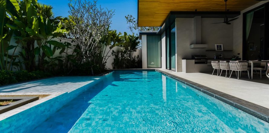 Chalet de 4 dormitorios en Bang Tao, Tailandia № 70709