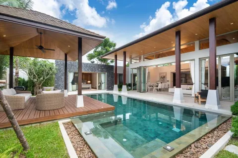 Chalet de 4 dormitorios en Phuket, Tailandia № 122985 - foto 9
