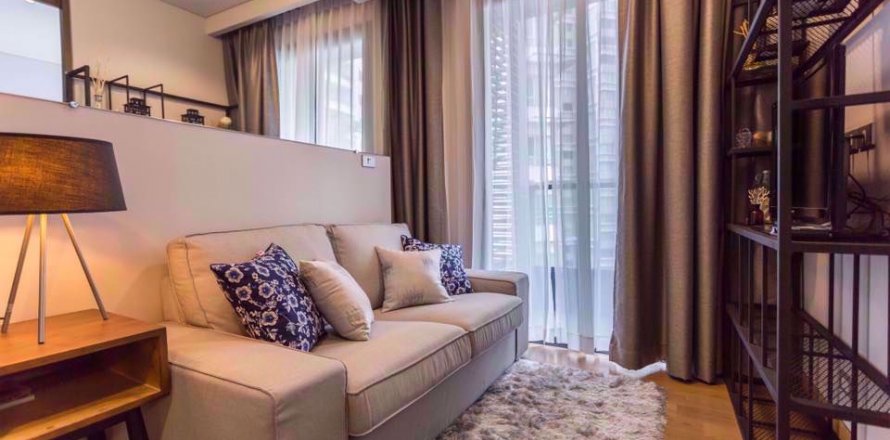 Condominio de 1 dormitorio en Bangkok, Tailandia en The Lumpini 24 № 77965