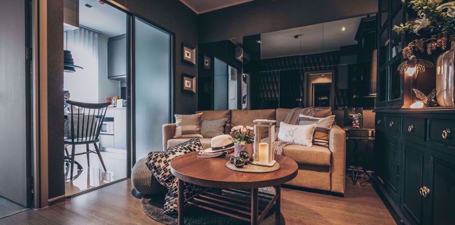 Eigentumswohnung in Bangkok, Thailand, 1 Schlafzimmer in IDEO SUKHUMVIT 93  № 77967