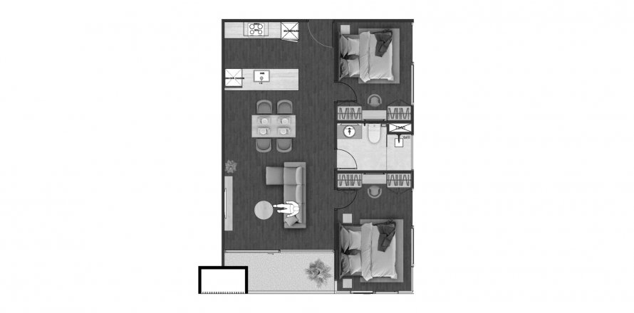 Sobre plano Next Point Condominium en Rawai, Tailandia № 130149 - foto 1