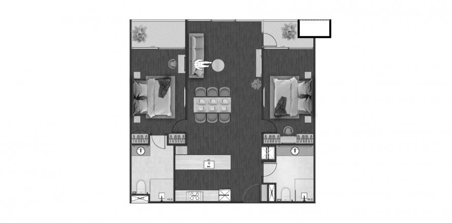 Sobre plano Next Point Condominium en Rawai, Tailandia № 130149 - foto 1