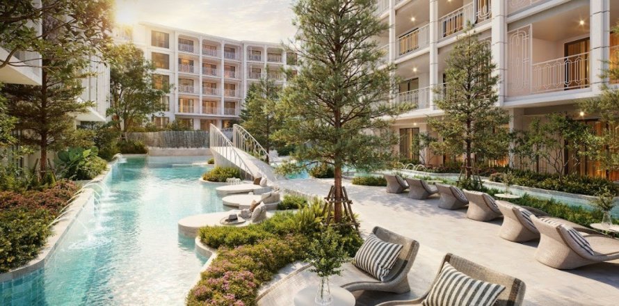 Estudio en el condominio en Surin Beach, Tailandia № 80150