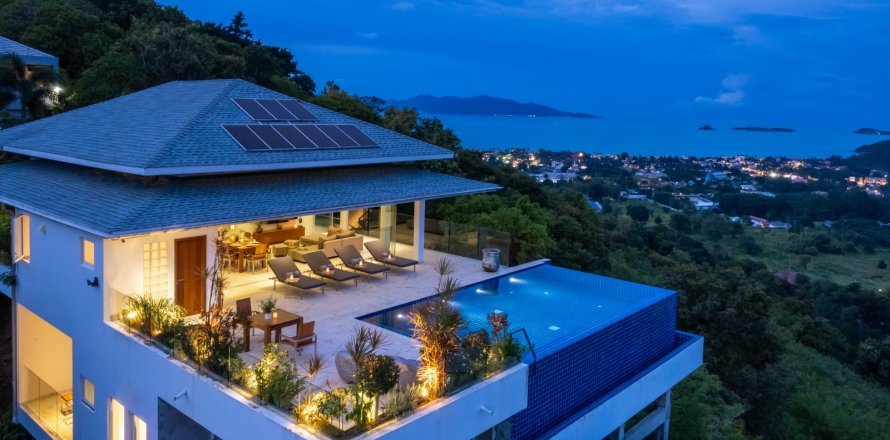 Chalet de 5 dormitorios en Ko Samui, Tailandia № 78633