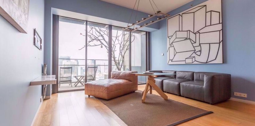 Condominio de 2 dormitorios en Bangkok, Tailandia en The Met № 77992