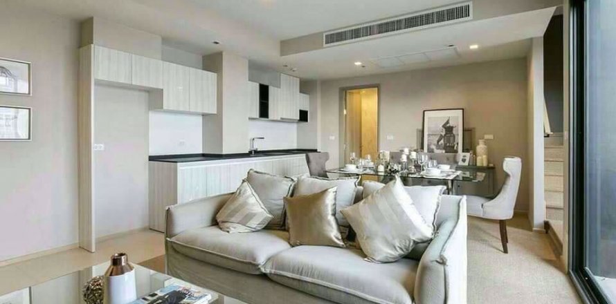 Dúplex de 1 dormitorio en Watthana, Bangkok, Tailandia № 76495