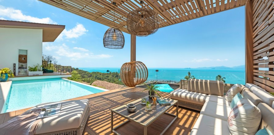 Casa de 4 dormitorios en Ko Samui, Tailandia № 119746