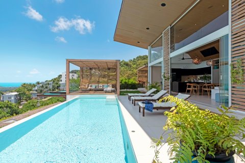 Casa de 4 dormitorios en Ko Samui, Tailandia № 119746 - foto 4