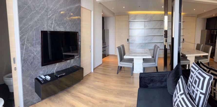 Condominio de 2 dormitorios en Bangkok, Tailandia en Park Origin Phromphong № 78130