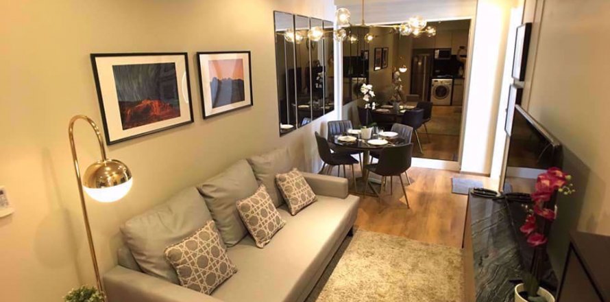Condominio de 1 dormitorio en Bangkok, Tailandia en Park Origin Phromphong № 78326