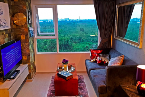 Condo à Bangkok, Thaïlande, 2 chambres à Aspire Erawan  № 78324