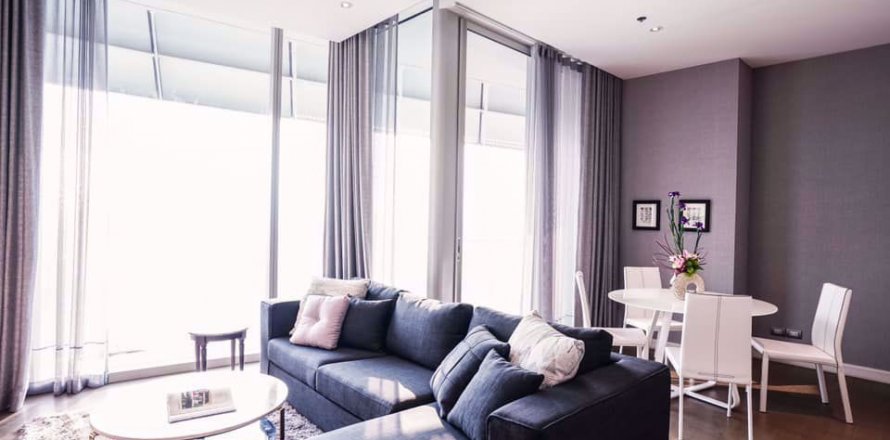 Condominio de 2 dormitorios en Pathum Wan, Bangkok, Tailandia № 76184
