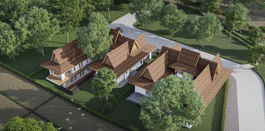 Chalet de 4 dormitorios en Chiang Mai, Tailandia № 122824