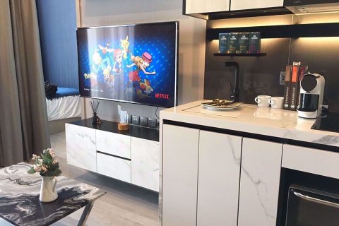 Condo à Bangkok, Thaïlande, 1 chambre à The Line Sukhumvit 101  № 111415