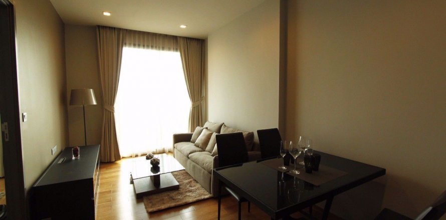 Condominio de 1 dormitorio en Khlong Toei, Bangkok, Tailandia № 76177