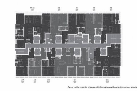 Condo à Bangkok, Thaïlande, 1 chambre № 143851 - photo 10