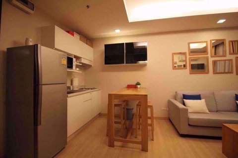 Condominio de 1 dormitorio en Huai Khwang, Bangkok, Tailandia № 77137 - foto 3