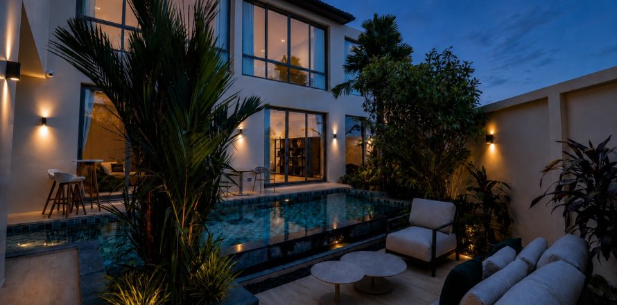 Chalet de 4 dormitorios en Bang Tao, Tailandia № 74362