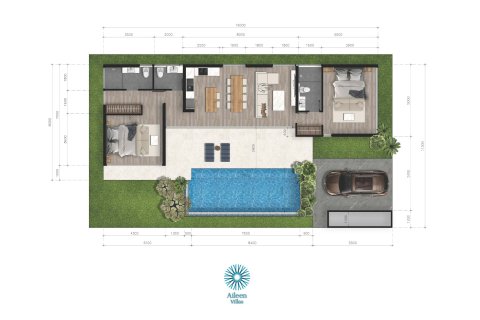 Chalet de 2 dormitorios en Naithon Beach, Tailandia № 74586 - foto 22