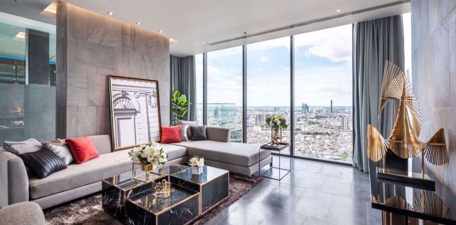 Duplex in Knightsbridge Prime Sathorn, Bangkok, Thailand 1 Schlafzimmer № 77255