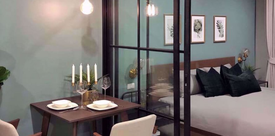 Eigentumswohnung in Bangkok, Thailand, 1 Schlafzimmer in Life Asoke № 77393
