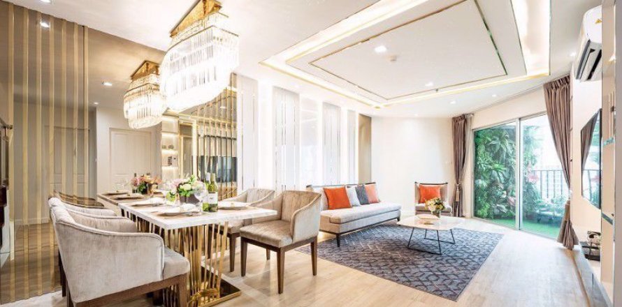 Duplex à Belle Grand Rama 9, Bangkok, Thaïlande 3 chambres № 77776