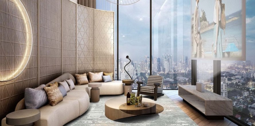 Apartamento de 1 dormitorio en 125 Sathorn, Sathon, Bangkok, Tailandia № 130779