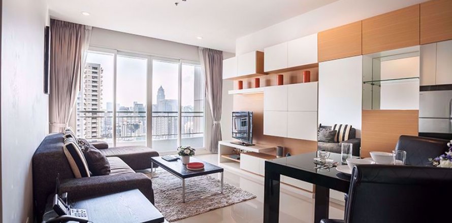 Condominio de 1 dormitorio en Ratchathewi, Bangkok, Tailandia № 76986
