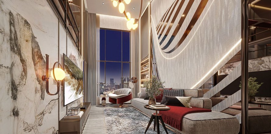 Apartamento de 1 dormitorio en Aspire Huai Khwang, Bangkok, Tailandia № 130740