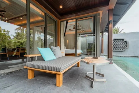 Casa de 2 dormitorios en Naithon Beach, Tailandia № 132055 - foto 15