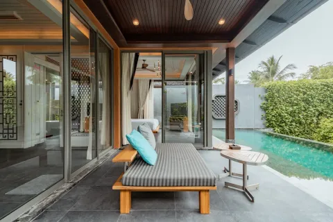 Casa de 2 dormitorios en Naithon Beach, Tailandia № 132055 - foto 14