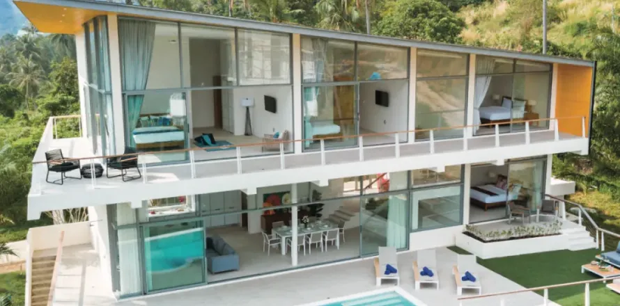 Chalet de 3 dormitorios en Ko Samui, Tailandia № 107110