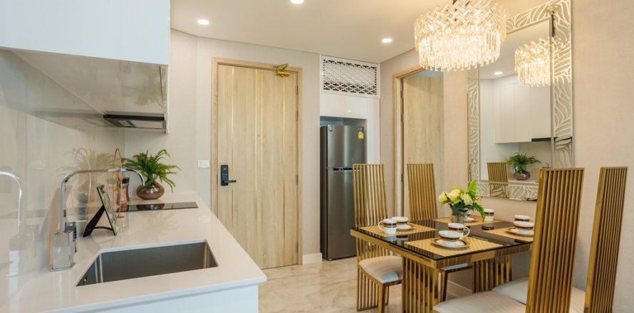 Apartamento de 2 habitaciones en Pattaya, Tailandia № 144382