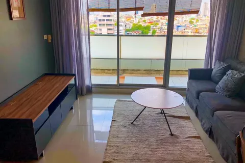 Studio in the Condo in Yan Nawa, Bangkok, Thailand  № 142128 - photo 6
