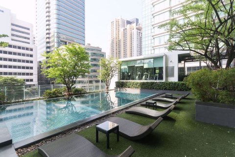 Condominio de 1 dormitorio en Huai Khwang, Bangkok, Tailandia № 76643 - foto 7